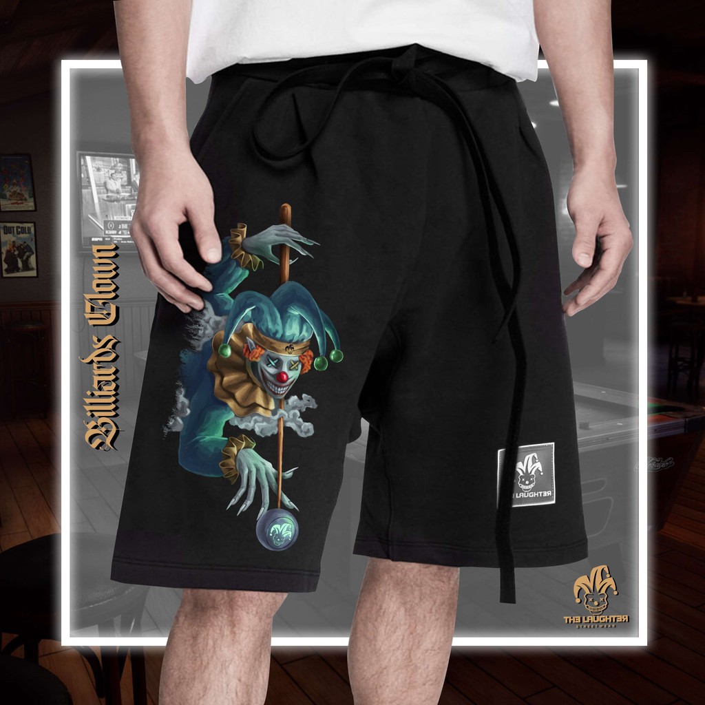 BILLIARDS CLOWN Shorts - Quần Short Đũng Thụng Hip Hop