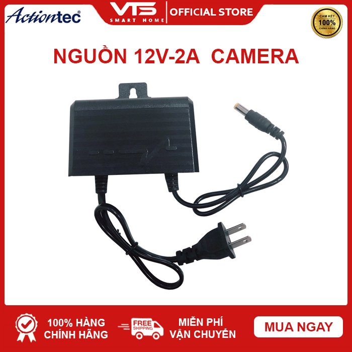 Nguồn 12V -2A Móc Treo, Chuyên Dụng Cho Camera - Adapter Dành Cho Camera Loại Tốt, Bảo Hành 12 Tháng