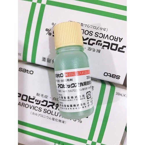 THUỐC BÔI KÍCH THÍCH MỌC TÓC THẢO DƯỢC SATO NHẬT BẢN 30ML - Serum Tinh Chất Mọc Tóc Nhật Bản