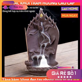 Thác khói trầm hương, thac khoi tram huong Phật Pháp Vô Biên - Tặng kèm vòng đeo tay pt trị giá 40k