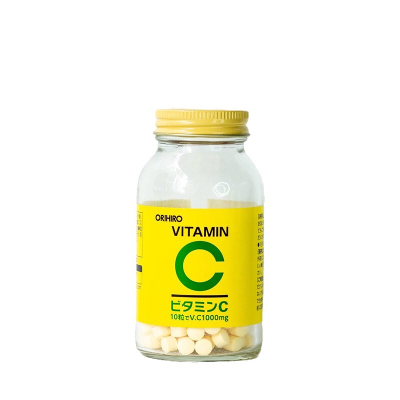 Viên uống bổ sung Vitamin C 1000mg Orihiro 300 viên Nhật Bản Chính Hãng