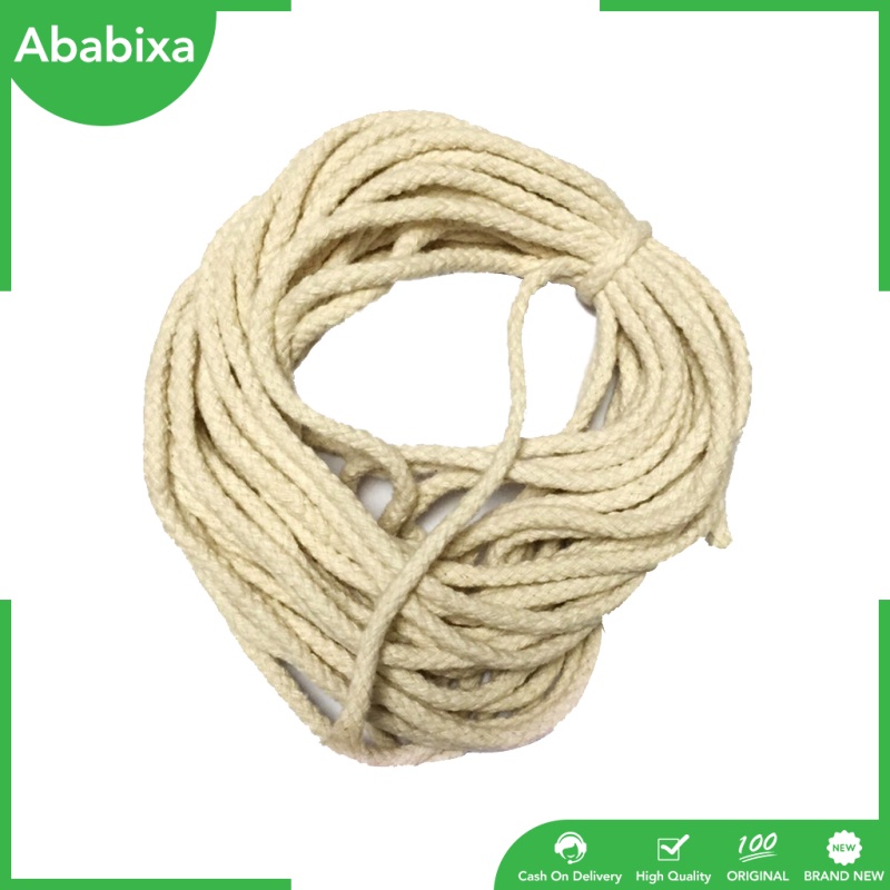 Cuộn Dây Thừng Cotton Dài 10m Dùng Làm Đồ Thủ Công 5mm