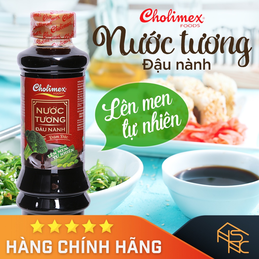 [Cholimex] Nước tương đậu nành lên men 300ml