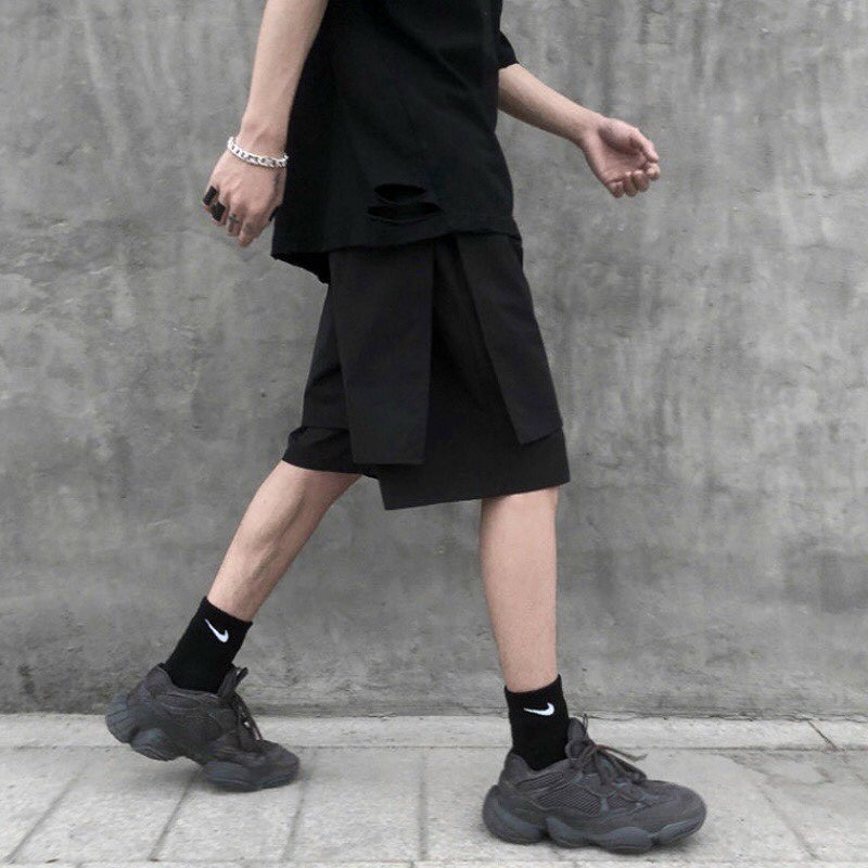 Quần đùi Kaki Nam Thời Trang Cao Cấp kaki cotton ống rộng phong cách ulzzang loại vải cao cấp co dãn không bai xù