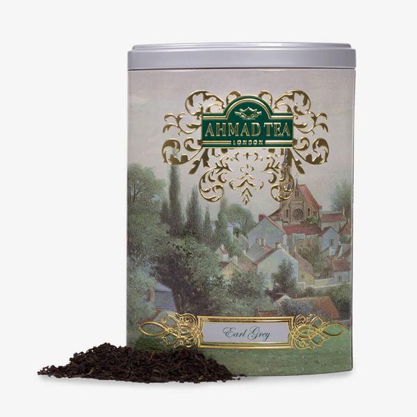 TRÀ AHMAD ANH QUỐC - HỘP THIẾC BẦU DỤC BÁ TƯỚC (100g) pha ấm - Earl Grey - Chắt lọc sự tinh túy