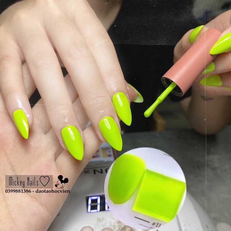 Sơn gel Noen màu xanh chai 15ml
