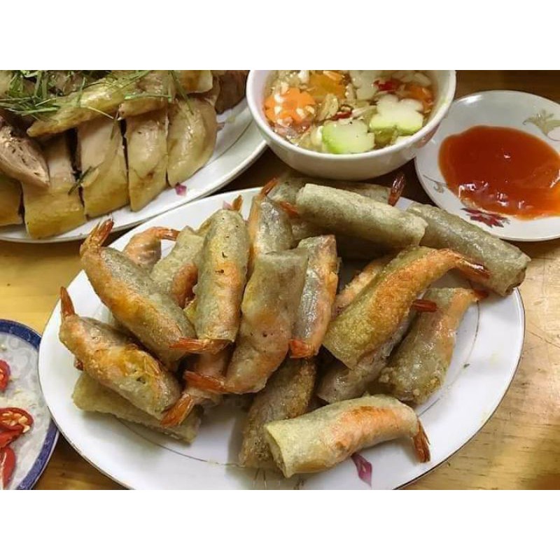 Chả ram tôm đất bình định khay 500g