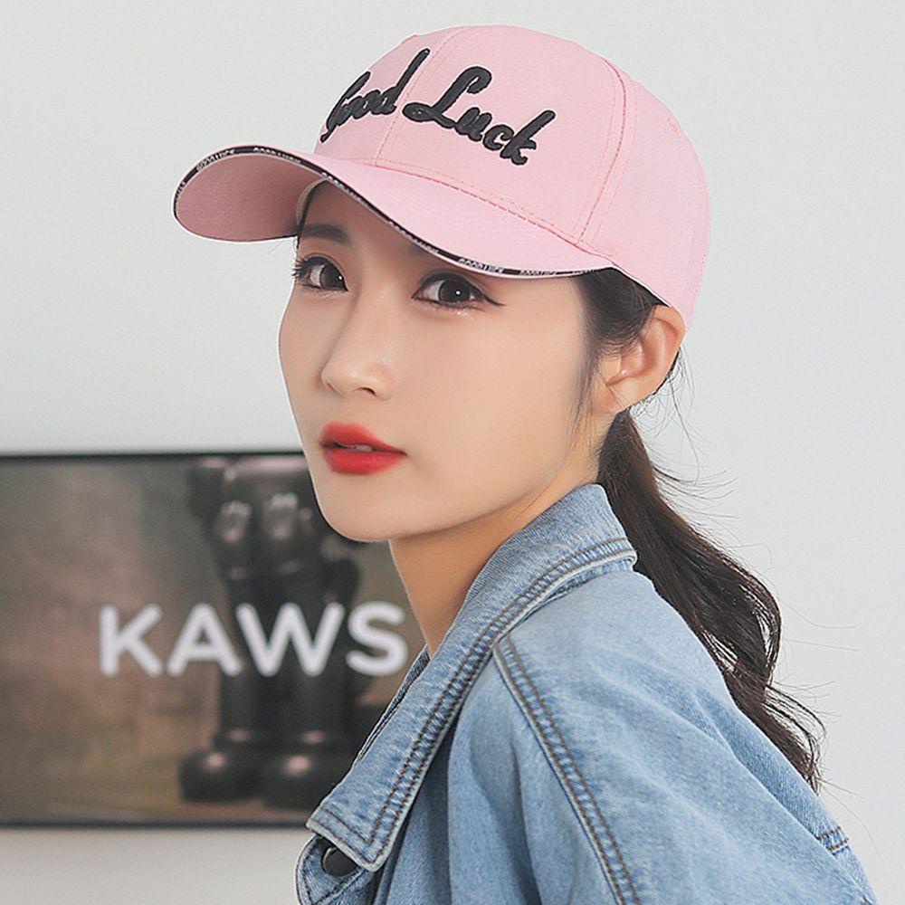 Danilo Mũ Lưỡi Trai Thêu Chữ May Mắn Thời Trang Cho Nam Nữ