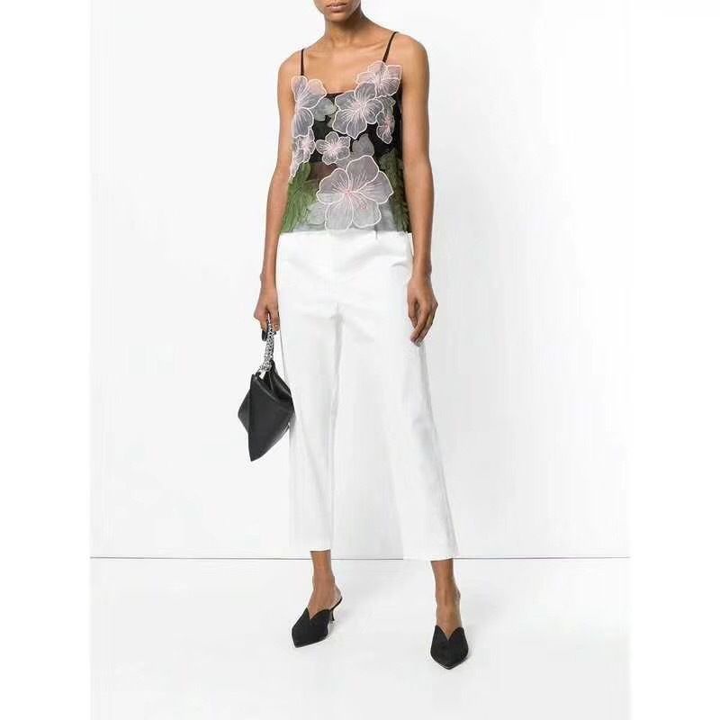 Miếng Dán Vải Lụa Phối Ren Hoa Trang Trí Quần Áo diy