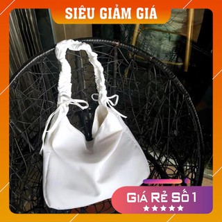 Túi đeo chéo ⭐ MẪU MỚI ⭐ Túi vải dây rút miệng có khóa, trong có lót rất an toàn đeo cách điệu hai màu