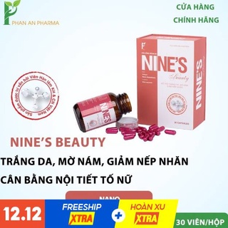 Viên Uống Cao Cấp Trắng Da, Mờ Nám, Giảm Nếp Nhăn Nines Beauty