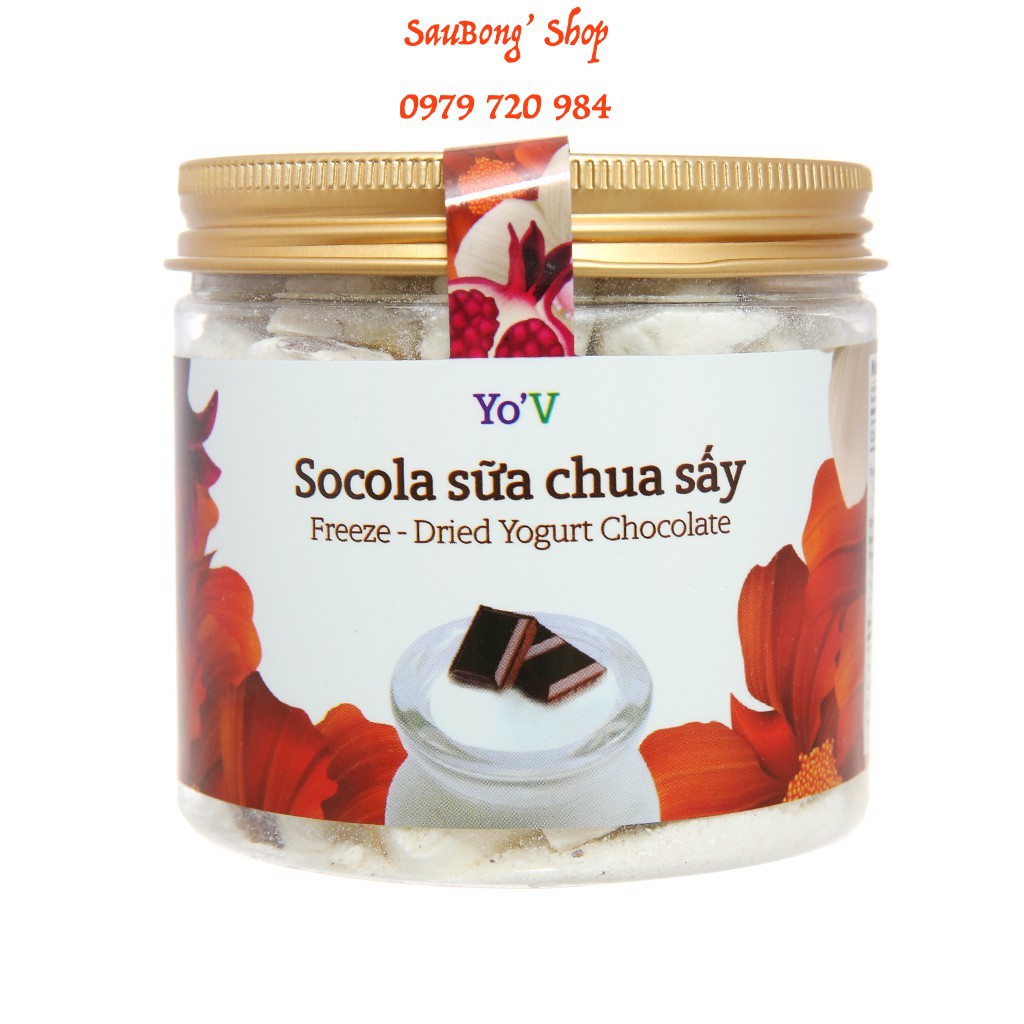 YoV Sữa Chua Sấy Vinamit Vị Socola 80g ( hũ )