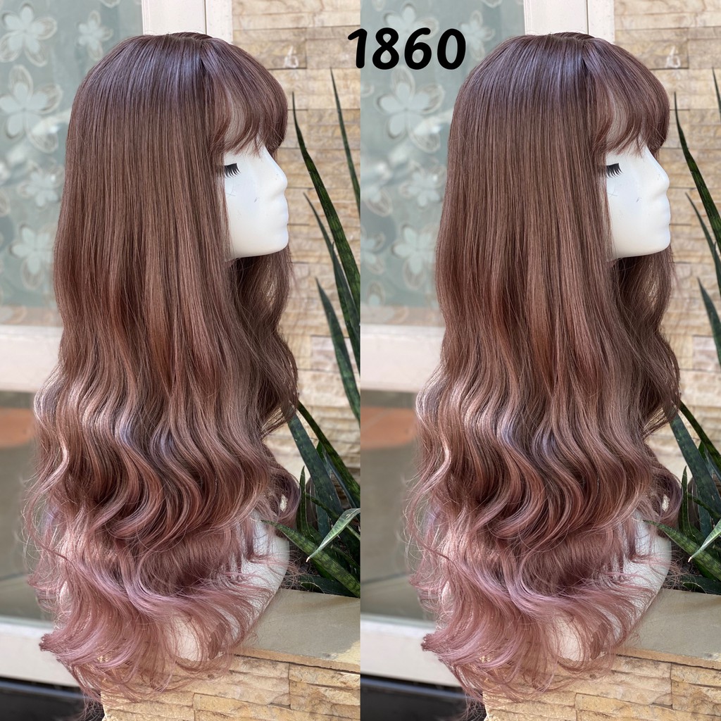 TÓC GIẢ BỘ HỒNG 1860