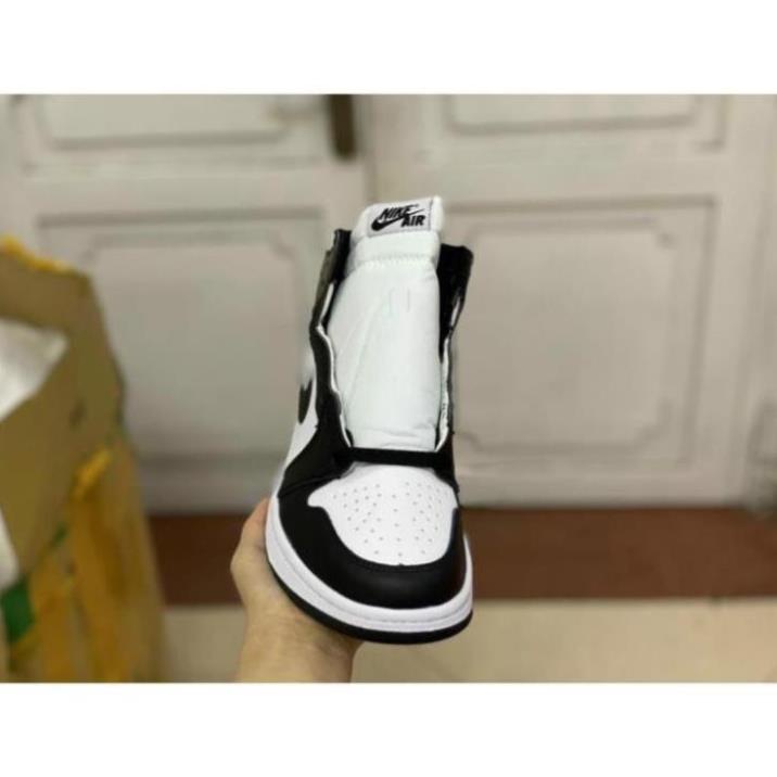Giày SneakerFREESHIP Jordan 1 Nâu Đen Cao Cổ, Giày JD1 Gót Nâu Cao Cổ Nam Nữ mới nhất