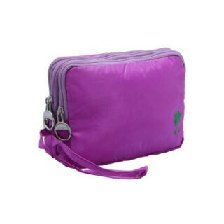 Bóp ví nữ cầm tay Dutti VN vải dù nylon dễ thương hình cỏ 4 lá may mắn