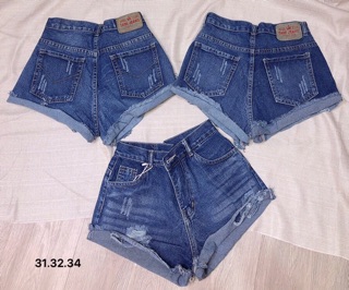 Quần short jean bigsize