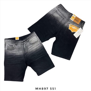 Quần short jeans nam co giãn