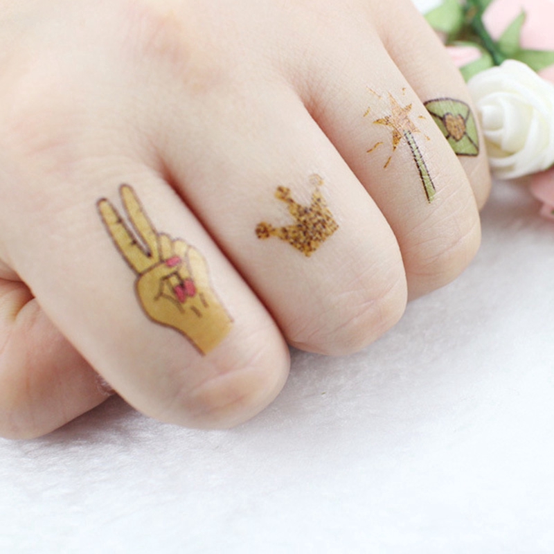 Hình Xăm Tạm Thời Hình Kỳ Lân Đáng Yêu Cho Bé