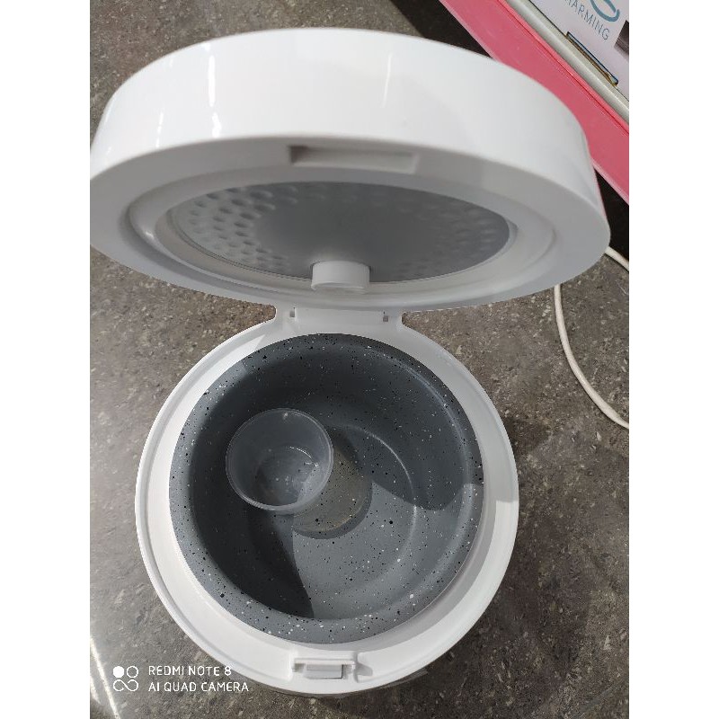 Nồi Cơm Điện Mini Kỹ Thuật Số 0,8 lít Lock&Lock EJR326WHT | BigBuy360 - bigbuy360.vn