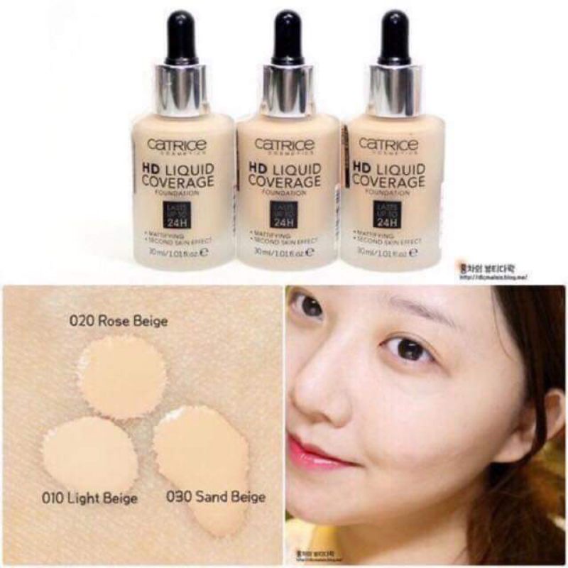 Kem Nền Catrice HD Liquid Cove rage Foundation