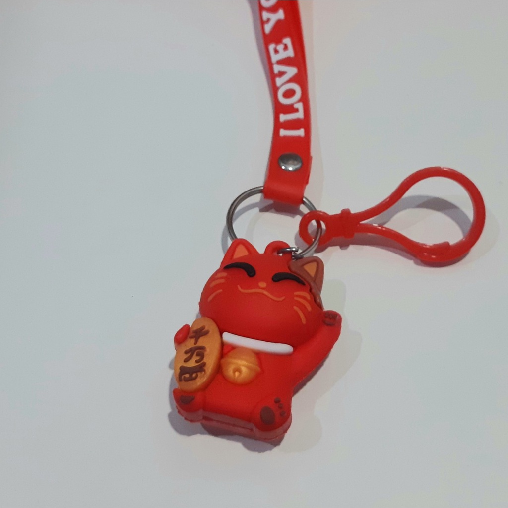 Móc Khóa Mèo Thần Tài, Con Vật May Mắn TPHCM