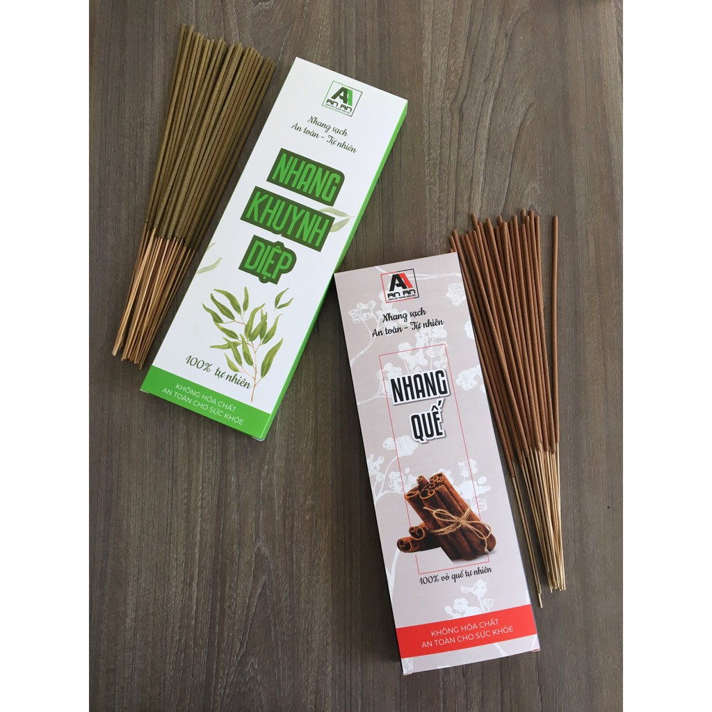 Nhang tự nhiên Khuynh Diệp, Nhanh Quế Sạch An Toàn AN AN