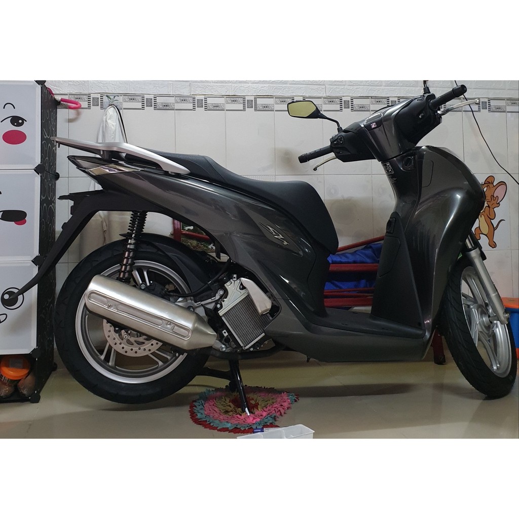 🏍 Ốp Pô Inox Dành Cho SH Việt 2020 - Phong Cách SH Ý 🏍