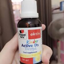 ❤[Chính hãng] Siro Kinder Active D3 Drops - Nhập Khẩu Từ Đức (Chai 30ml)