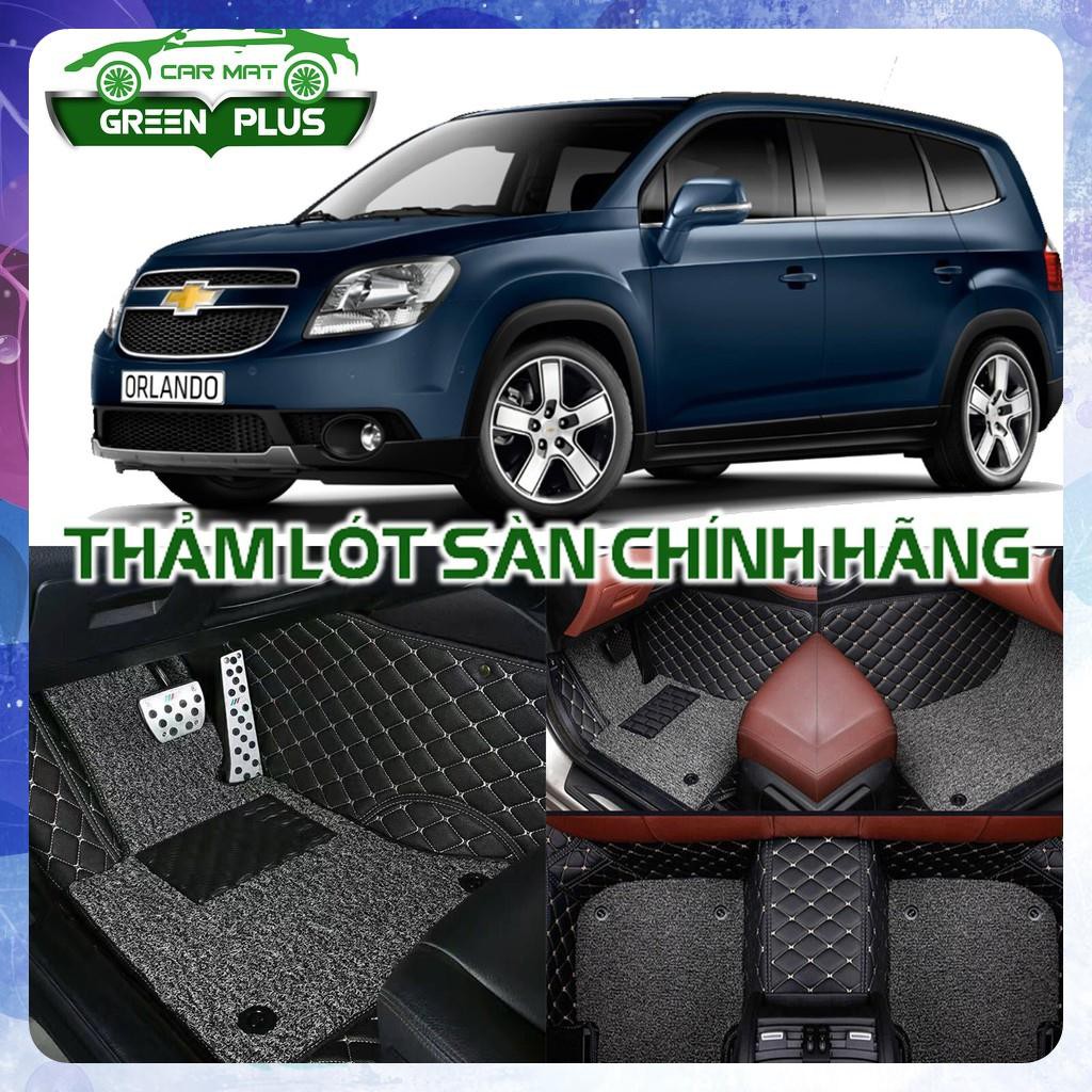 Thảm lót sàn ô tô 6D Chevrolet Orlando chống nước, không mùi, phủ kín 90% sàn xe