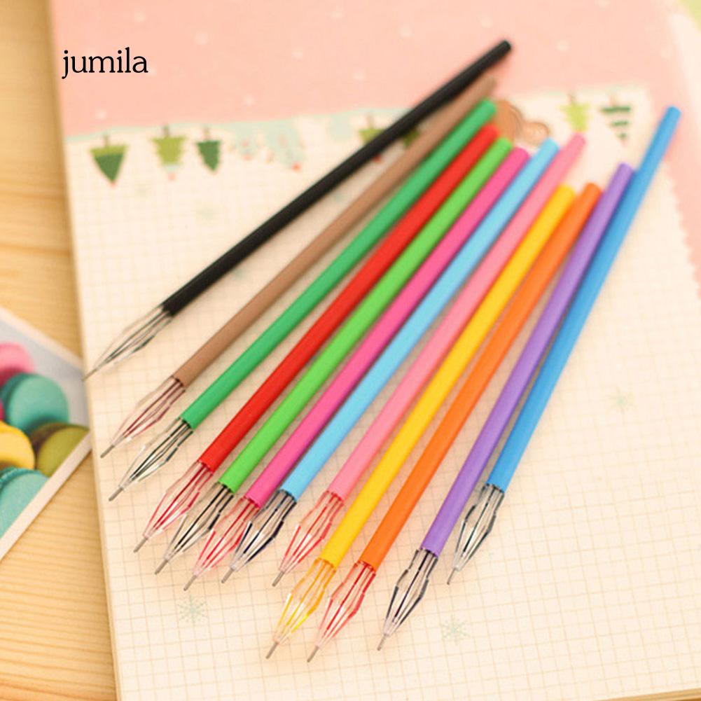 Set 12 ruột bút gel nhiều màu sắc tiện dụng