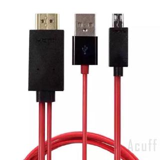1 cáp chuyển đổi mhl micro usb hdmi sang 1080p hd tv cho điện thoại android 804