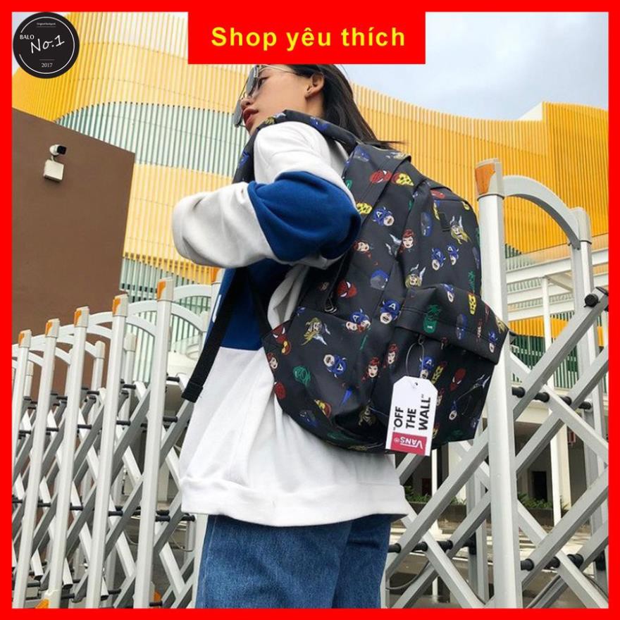 Balo đi học du lịch nam nữ unisex Vans Marvel Head Backpack