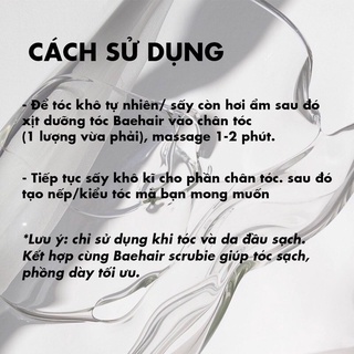 Xịt mọc tóc BEAHAIR,xịt làm phồng tóc, kích mọc tóc
