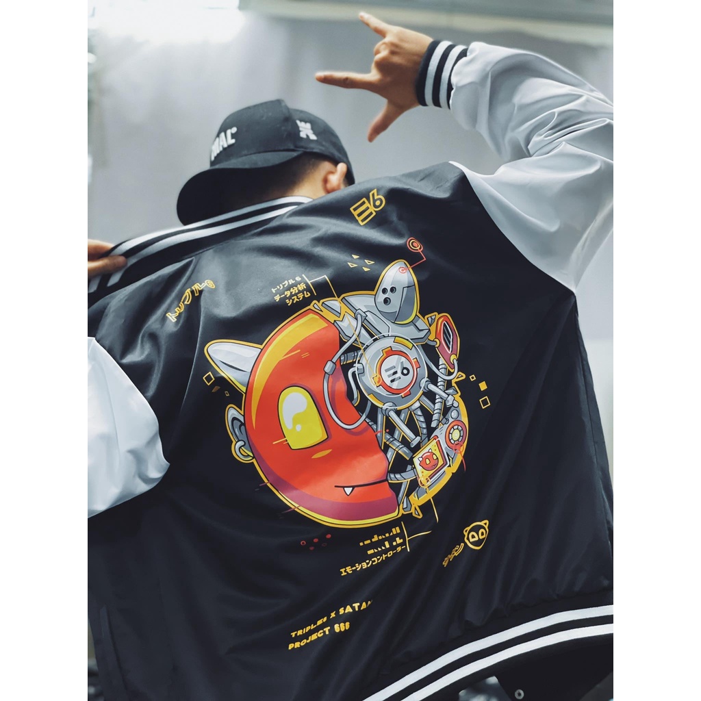TRIPLE6 x SATAN BOMBER JACKET