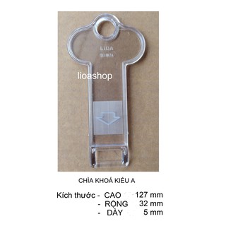 BỘ 15  CHÌA KHOÁ NGẮT ĐIỆN  KIỂU A LiOA.