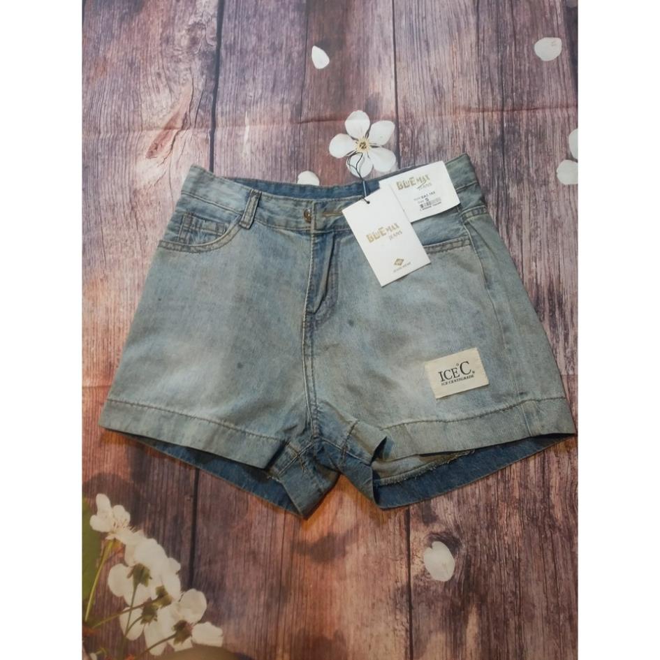 Quần Short bò cạp cao Quảng Châu cao cấp