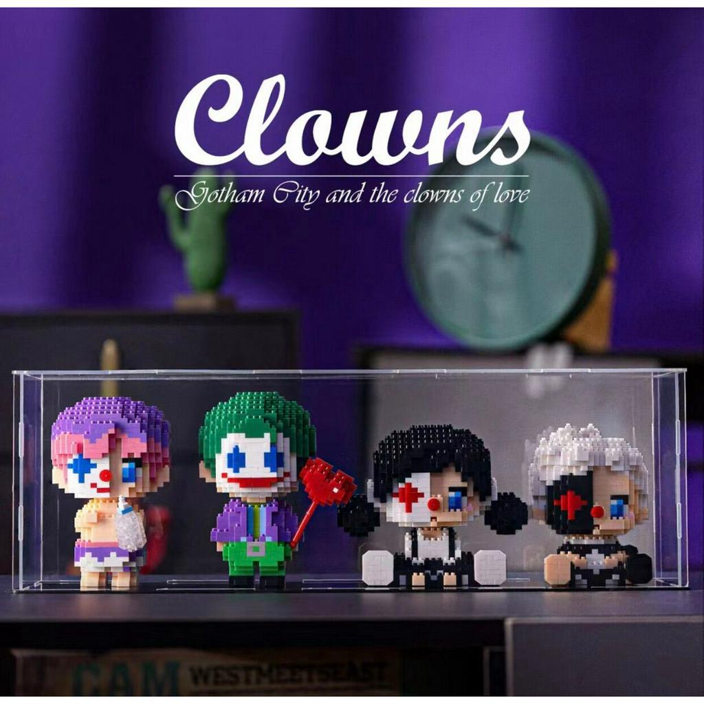 Lắp ráp Joker,Kaws mô hình đồ chơi lắp ráp 3D cực chất bản Limited