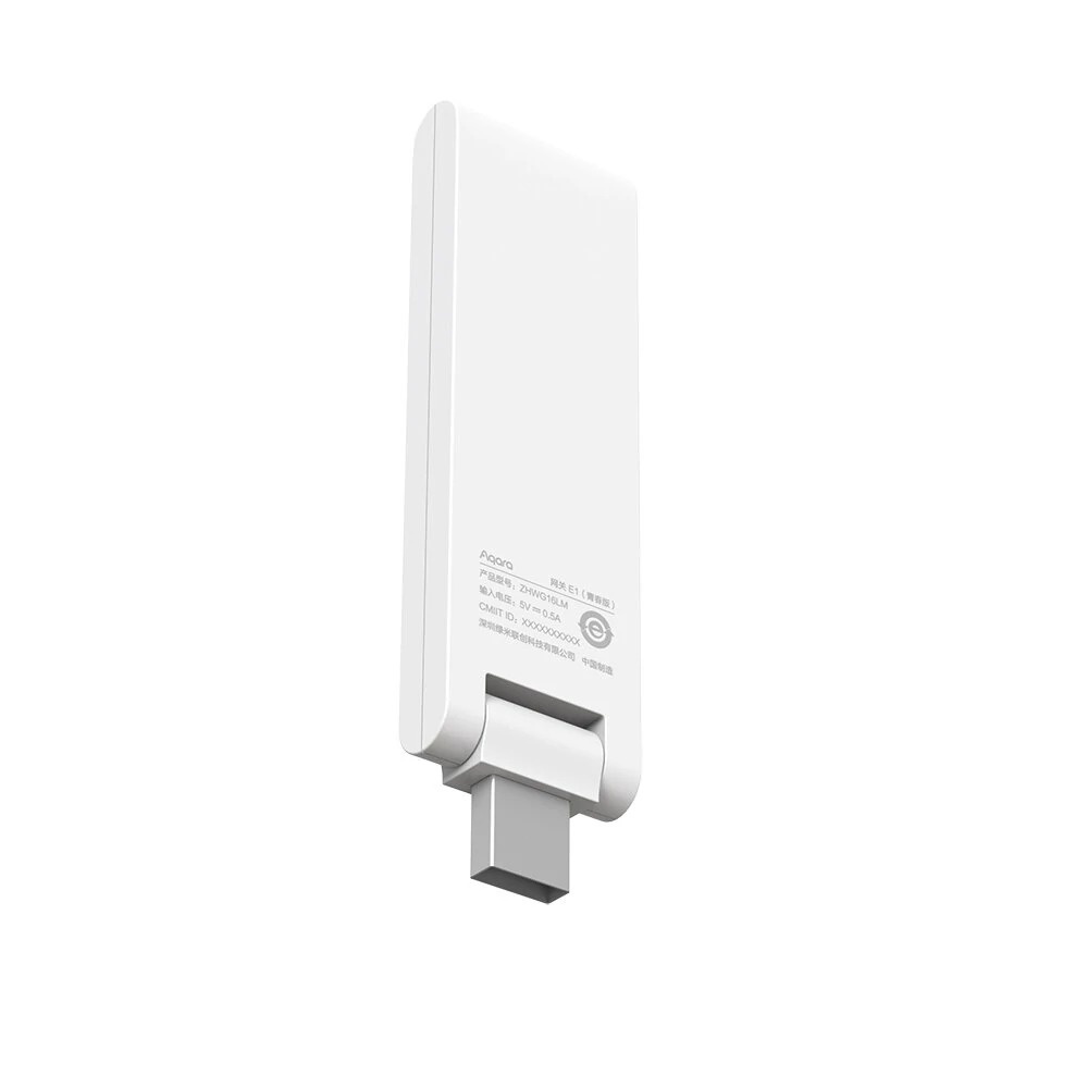 Aqara Hub E1 bản Quốc Tế - Điều khiển trung tâm Zigbee 3.0 dạng USB nhỏ gọn, có thể gập lại, hỗ trợ Apple Homekit