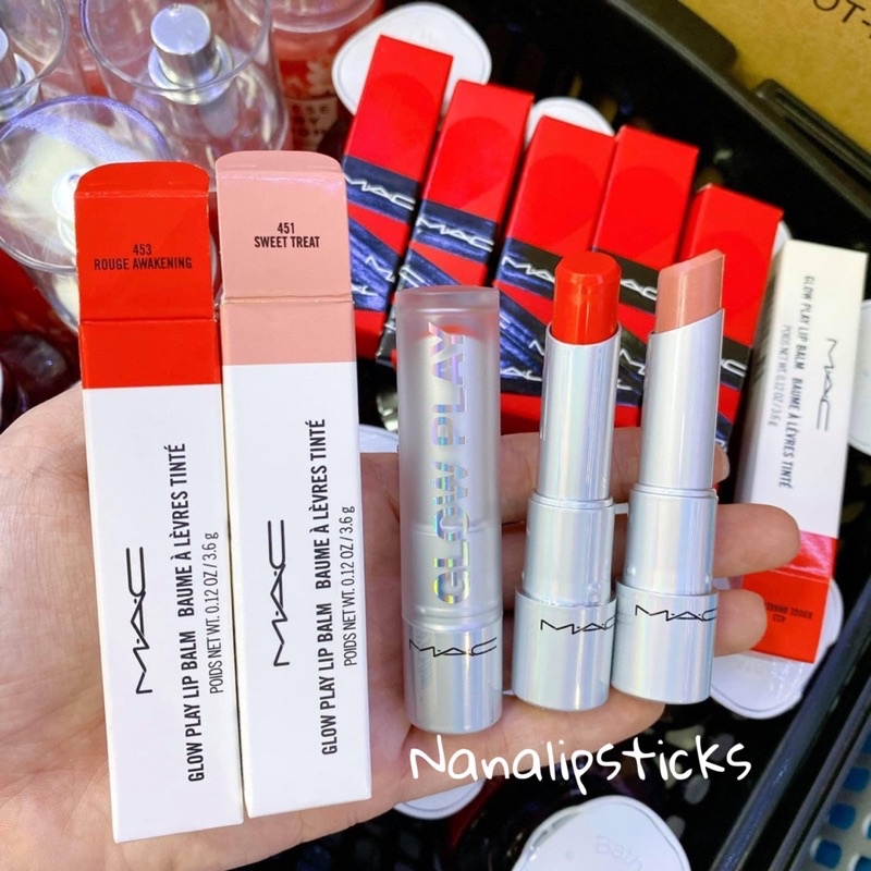 Son Dưỡng Có Mầu MAC Glow Play Lip Balm 3.6g