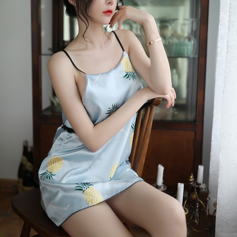 Đầm Ngủ Màu Trơn Gợi Cảm Dành Cho Nữ