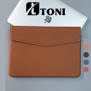 Bao da thật 12.9~ 13" cho macbook, surface và laptop thương hiệu toni