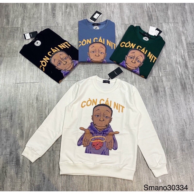 áo sweater dài tay cho nam nữ còn cái nịt thun hoặc nỉ