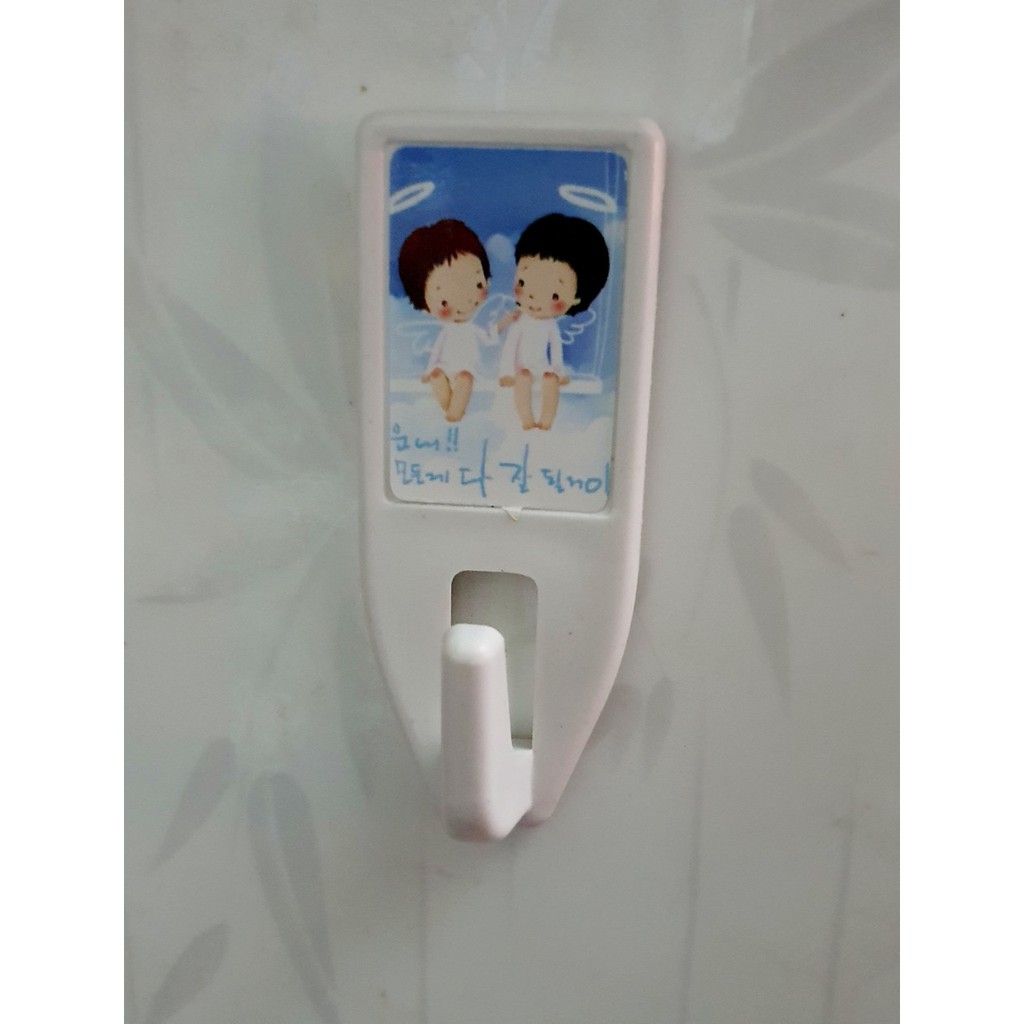 Móc dán tường chịu lực 1 kg - Móc dán tường dễ thương .