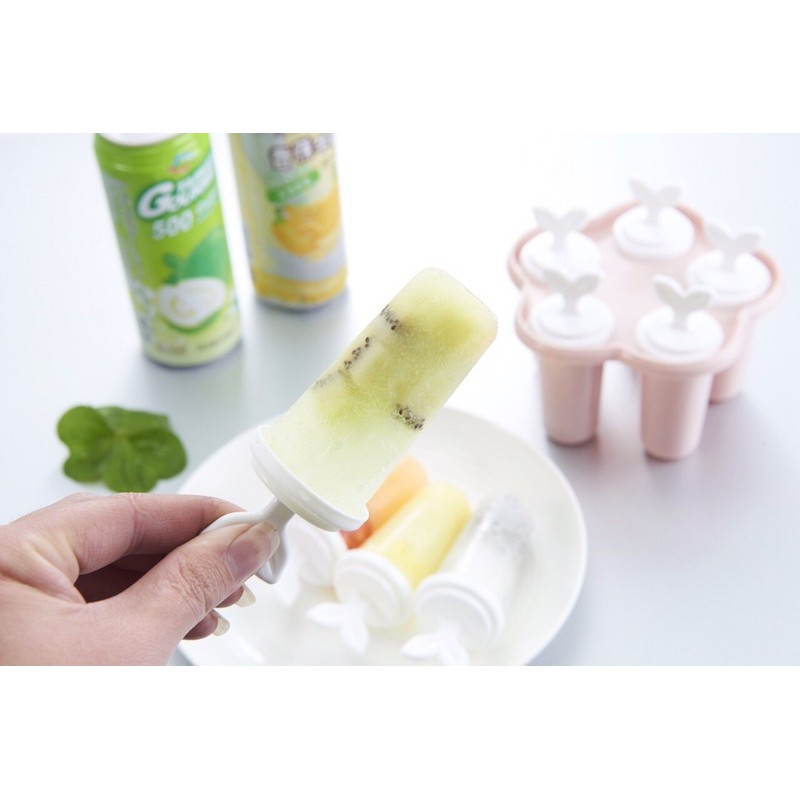 Khuôn kem que nhựa mùa hè 5 ô cao cấp