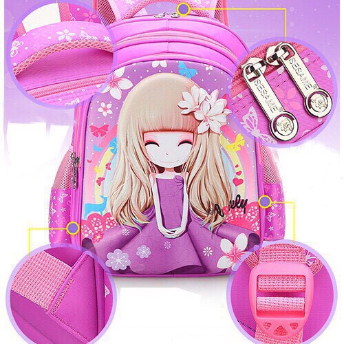 TÚI BALO CÔNG CHÚA HÌNH 3D SIÊU DỄ THƯƠNG 88021 GIAO HÀNG NHANH