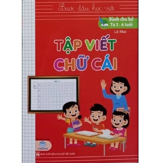 Sách - Bước đầu học viết – Tập viết chữ cái