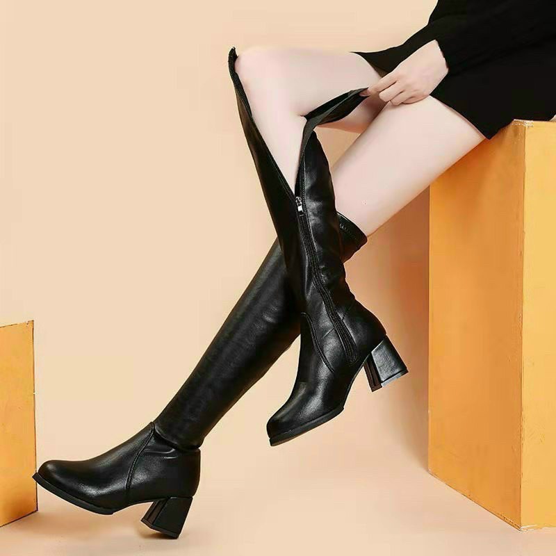 BOOT ĐÙI NỮ KHÓA SƯỜN 5P