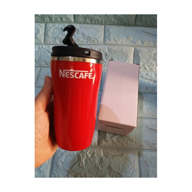 Ly giữ nhiệt 2 lớp hàng khuyến mãi Nescafe 250ml