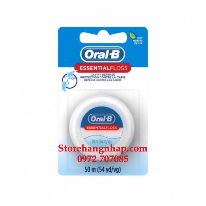 Chỉ Tơ Nha Khoa Oral-B Essential Floss 50m