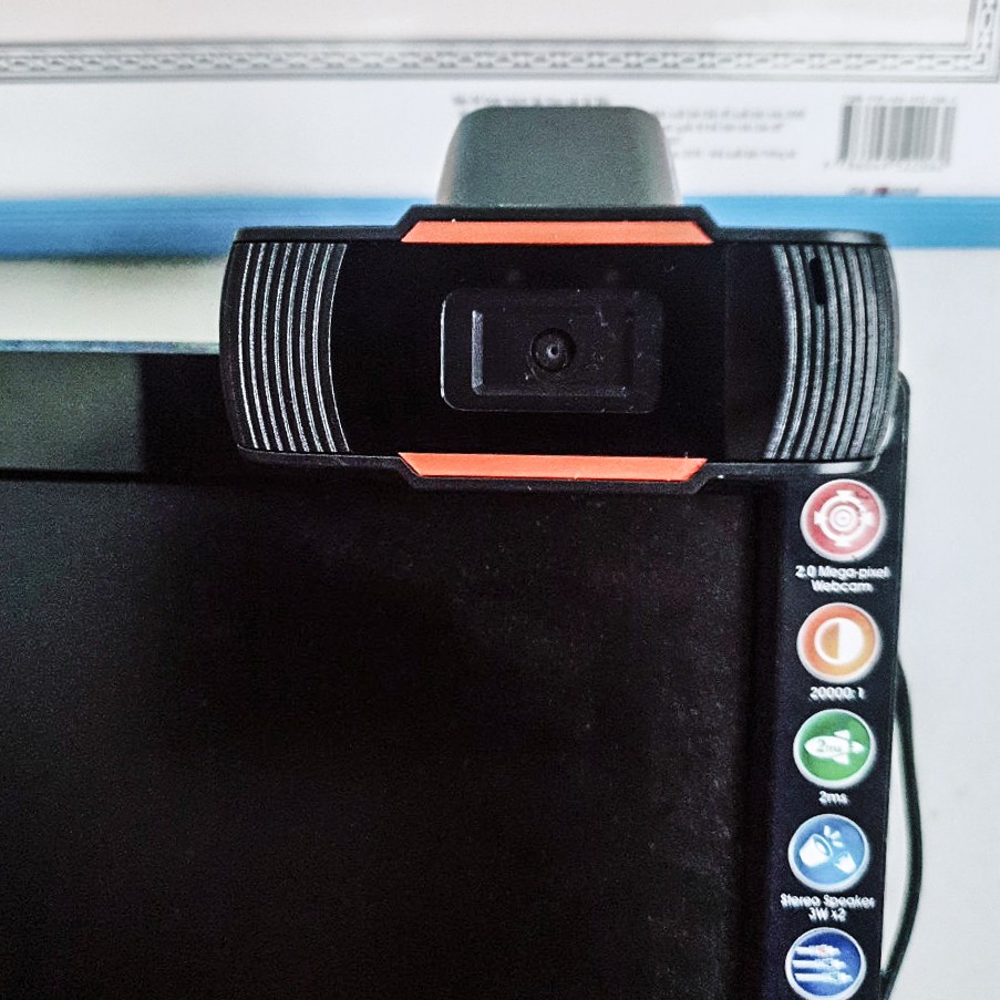 Webcam có mic chuyên dùng cho học online, họp trực tuyến độ phù hợp với học sinh, sinh viên, văn phòng, phân giải HD720 | BigBuy360 - bigbuy360.vn